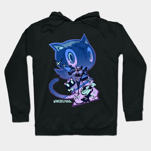 Morgana Persona 5 Hoodie by plonkbeast